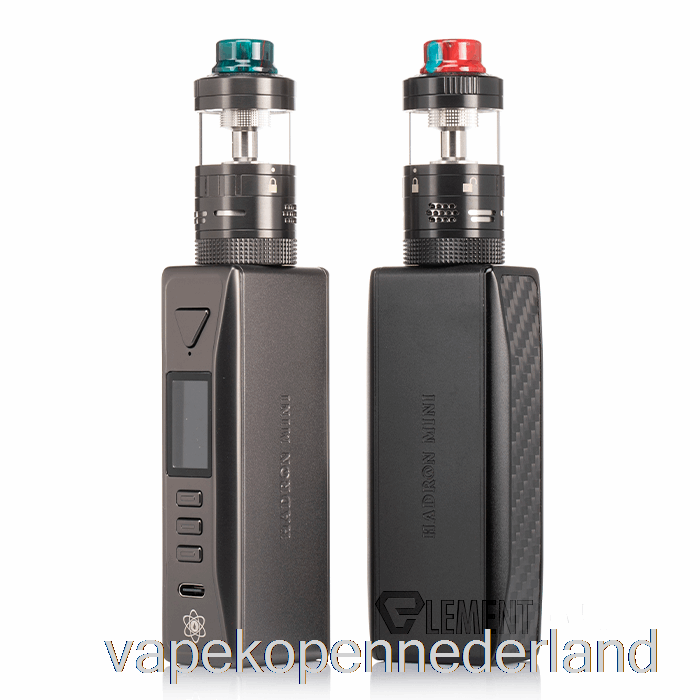 Elektronische Sigaret Vape Stoom Hunkeren Naar Hadron Mini Dna100c 100w Starterkit Meson - Gunmetal